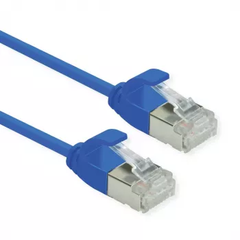 ROLINE U/FTP DataCenter Patch Laidas Cat.6A (Class EA), LSOH, plonas, mėlynas, 3 m (21.15.3346)
