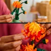 LEGO Icons Chrizantemos gėlės konstravimo rinkinys suaugusiems – dirbtinė gėlė iš kaladėlių, dovana namams ar biurui