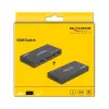 DeLOCK HDMI jungiklis 3 x HDMI įėjimas į 1 x HDMI išėjimas 8K 60 Hz