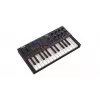 MIDI klaviatūra AKAI MPK MINI 4 Black — 25 klavišų, 8 padų, 8 enkoderių, arpegiatorius, USB-C, MIDI išėjimas