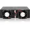 ICY DOCK ToughArmor MB720MK-B V3 - 4x PCIe 4.0 M.2 NVMe į 4x OCuLink 1x 5.25 lizdo mobilus stovas metalinis juodas su raktų užraktu (tri-mode suderinamas)