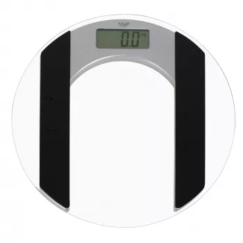 Adler kūno masės svarstyklės, stiklinės, 150 kg, 100 g