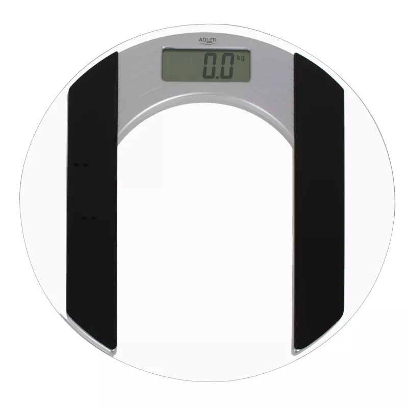 Adler kūno masės svarstyklės, stiklinės, 150 kg, 100 g