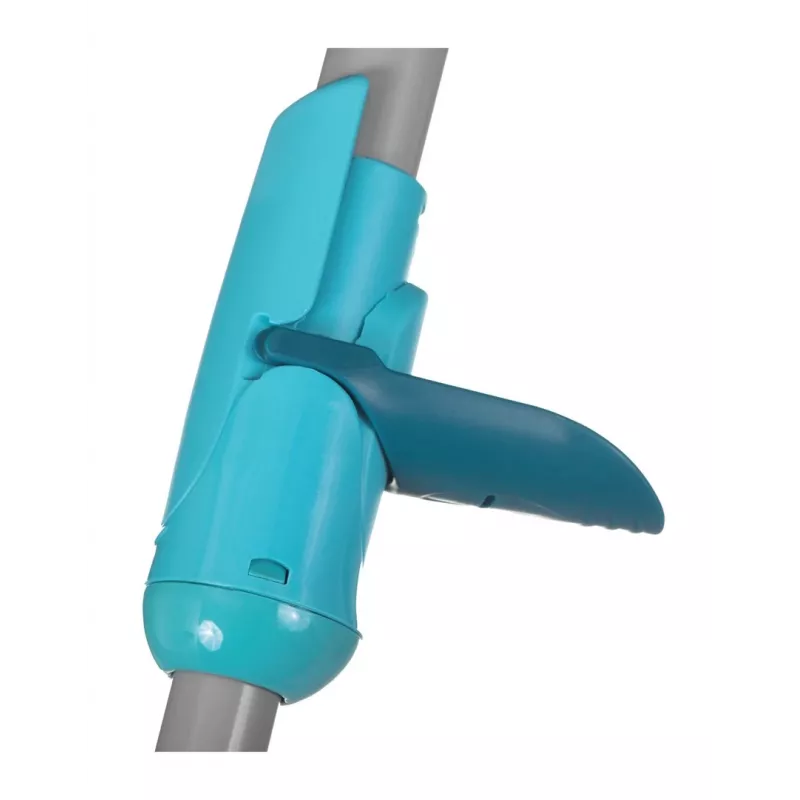 Šluostymo sistema Leifheit Clean Twist Mop Ergo mobile, vieno bako, mėlyna, su šluoste ir ratukais