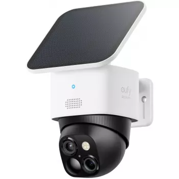 Eufy SoloCam S340 lemputės formos IP stebėjimo kamera vidaus ir lauko naudojimui 2880 x 1620 pikselių lubų/sienos montavimui