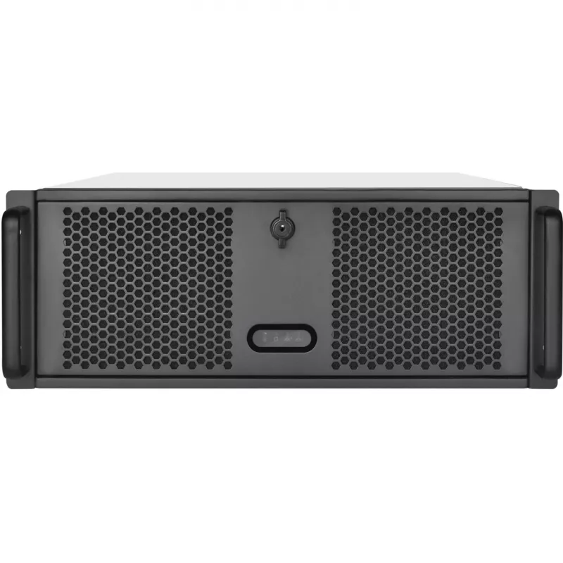 Silverstone RM400 Rack 4U pilkas, juodas