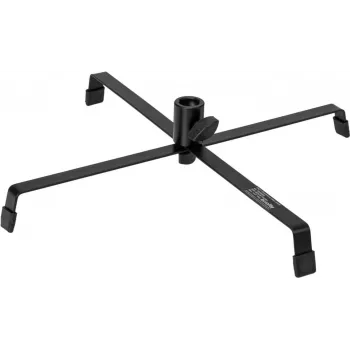 Grindinis stovas EUROLITE FSZ-1 Steel Black – garsiakalbių/apšvietimo stovas, plieninė konstrukcija, juoda spalva