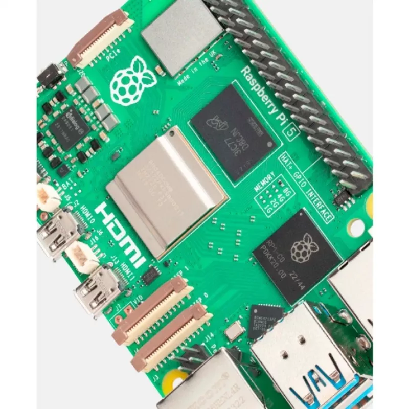 Vienos plokštės kompiuteris Raspberry Pi 5 2GB RAM (Raspberry)