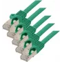 Tinklo kabelis ShiverPeaks 75511-G-SET5 Cat7 S/FTP 1 m Žalias