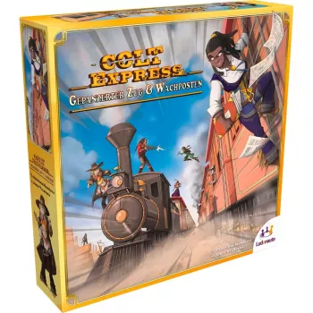 Colt Express – Šarvuotas traukinys ir sargybiniai, stalo žaidimo plėtinys