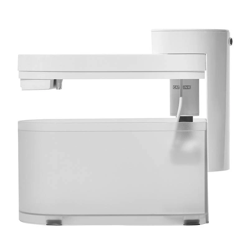Automatinis vandens daviklis gyvūnams Catlink Pure 3 AI — universalus girdytuvas, 2,3 L, ABS, baterija 5 Ah, 30 dB, baltas