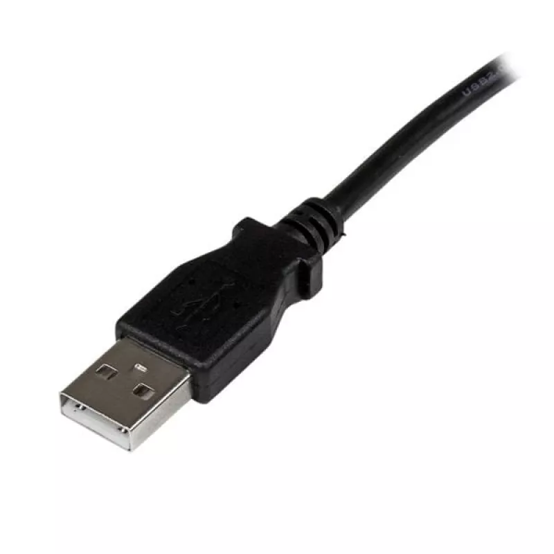 StarTech.com 3 m USB 2.0 A į stačiu kampu B laidas - vyras/vyras