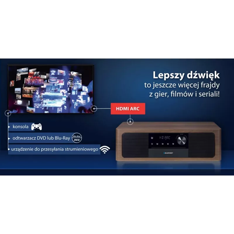 Belaidis nešiojamas garsiakalbis BLAUPUNKT MS22BT