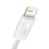 Baseus Dynamic laidas USB į Lightning, 2.4A, 2m (Baltas)