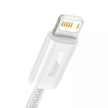 Baseus Dynamic laidas USB į Lightning, 2.4A, 2m (Baltas)