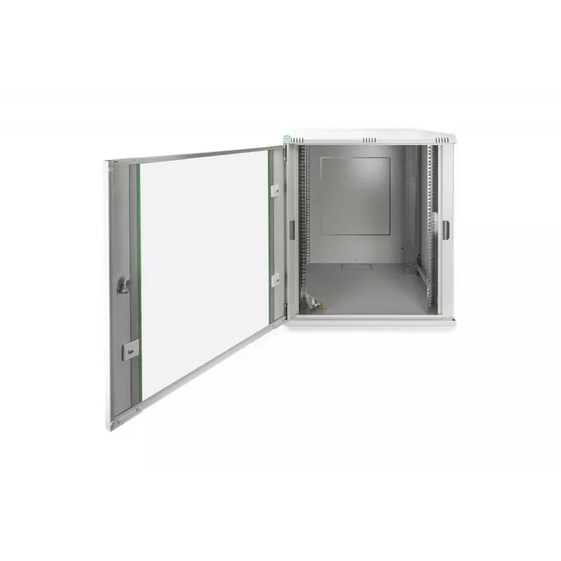 DIGITUS Professional Dynamic Basic Series DN-19 16U-6/6-EC - spinta - skirta montavimui ant sienos - pilka, RAL 7035 - 16U - 48,3 cm (19 inch)