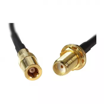 Koaksialinis kabelis DeLOCK 88584 0,2m Juodas