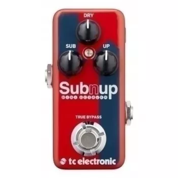 TC Electronic Sub 'N' Up Mini True Bypass kompaktinis oktavinis pedalas gitarai