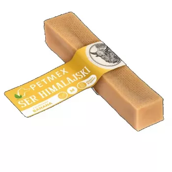 PETMEX Himalajų sūris su banana M - šunų skanėstas - 80g