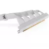 Thermaltake PCI-E 4.0 Dual 90 laipsnių riser kabelis, 40 cm, baltas (AC-077-CO6OTN-C1)