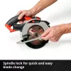 Einhell TE-CS 18/165-1 Li - Solo 16.5 cm Juoda, Raudona, Sidabrinė 4200 RPM