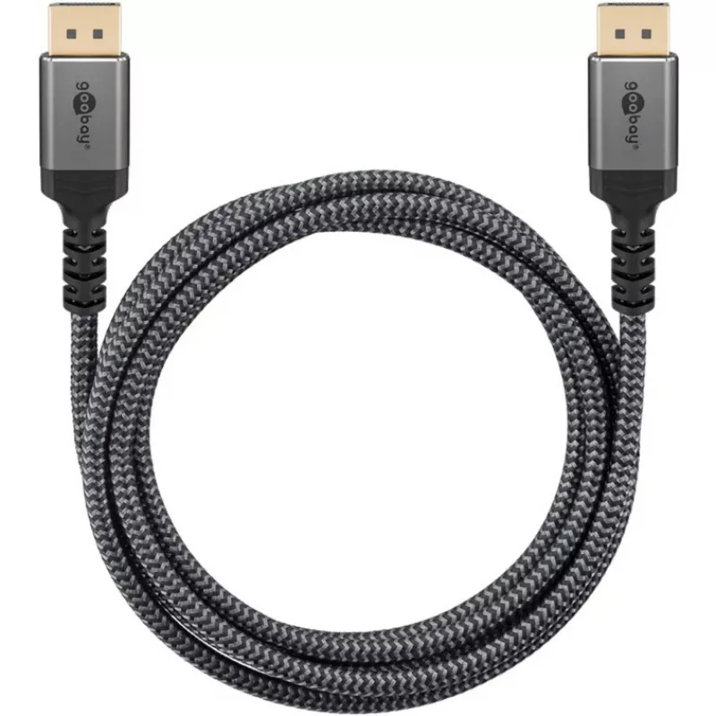 Goobay 75684 - DisplayPort 2.x kabelis 16K 60 Hz - Kabelis - Skaitmeninis/Displėjus/Video (75684)