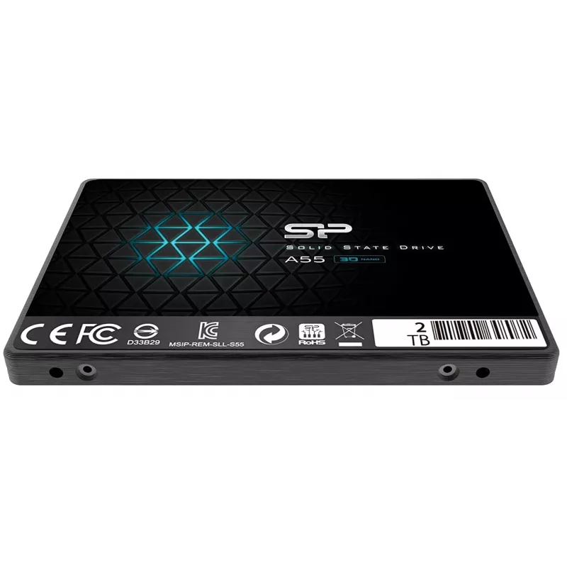 2,5 colio SATA III SSD Silicon Power Ace A55 — 2 TB, 560/530 MB/s, 3D NAND