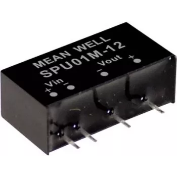 Maitinimo adapteris MEAN WELL SPU01L-15 1W 15V 4.5–5.5V