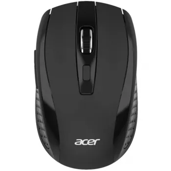 Acer MX202 USB belaidė pelė, optinė, 1000 DPI, 6 mygtukai, juoda