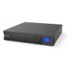 Nepertraukiamo maitinimo šaltinis PowerWalker VFI 1000 ICR IoT, Online dvigubo keitimo, 1 kVA / 1000 W, 8x C13 lizdai, LCD, stelažas/bokštas 2U, juoda