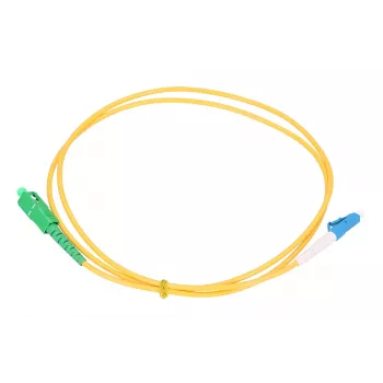 Šviesolaidinis pataisas Extralink SC/APC - LC/UPC, vienspalvis G.657.A1, 3 mm, 2 m, simplex