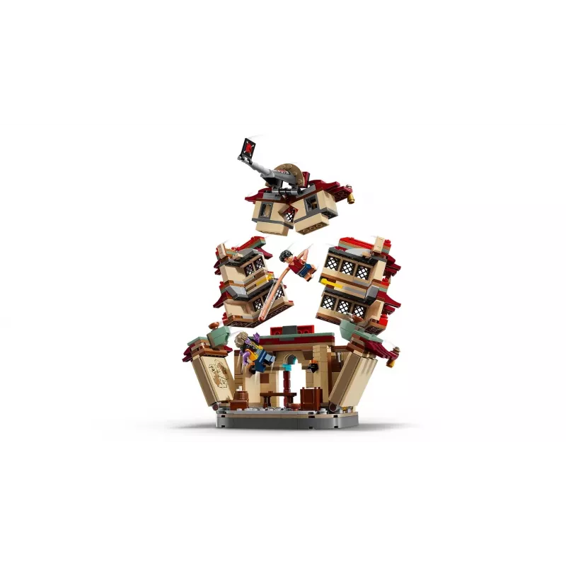 LEGO One Piece Arlong Park 75638 – 926 dalių, 5 minifigūrėlių, rekomenduojamas amžius 9+, detalus rinkinys