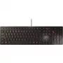CHERRY KC 6000 Slim klaviatūra, universali USB, QWERTZ, juoda