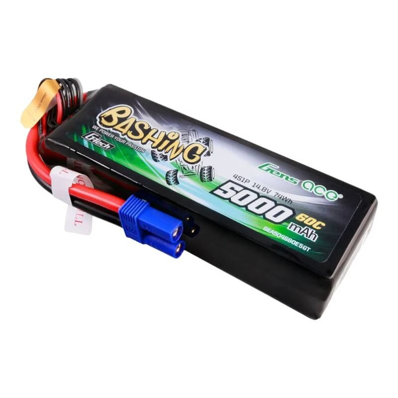Baterija Gens ace G-Tech 5000mAh 14.8V 4S1P 60C Lipo Pack