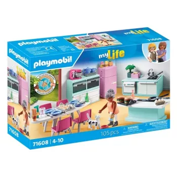 PLAYMOBIL My Life Virtuvė 71608 daugiaspalvis plastikas 4-10 metų