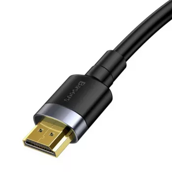 HDMI kabelis Baseus CADKLF-H01 5 m, A tipo kištukas – kištukas, juodas