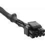 Corsair 8 kontaktų 4+4 ATX12V/EPS12V laidas Type 4 juodas 65cm