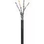 Microconnect KAB028-100 kabelis tinklo, juodas, 100 m, Cat6 S/FTP (S-STP)