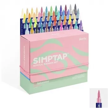 Arrtx LC304103 48 spalvų akriliniai žymekliai Simptap