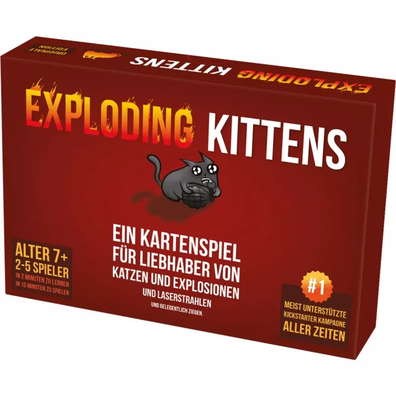 Exploding Kittens, Kortų Žaidimas