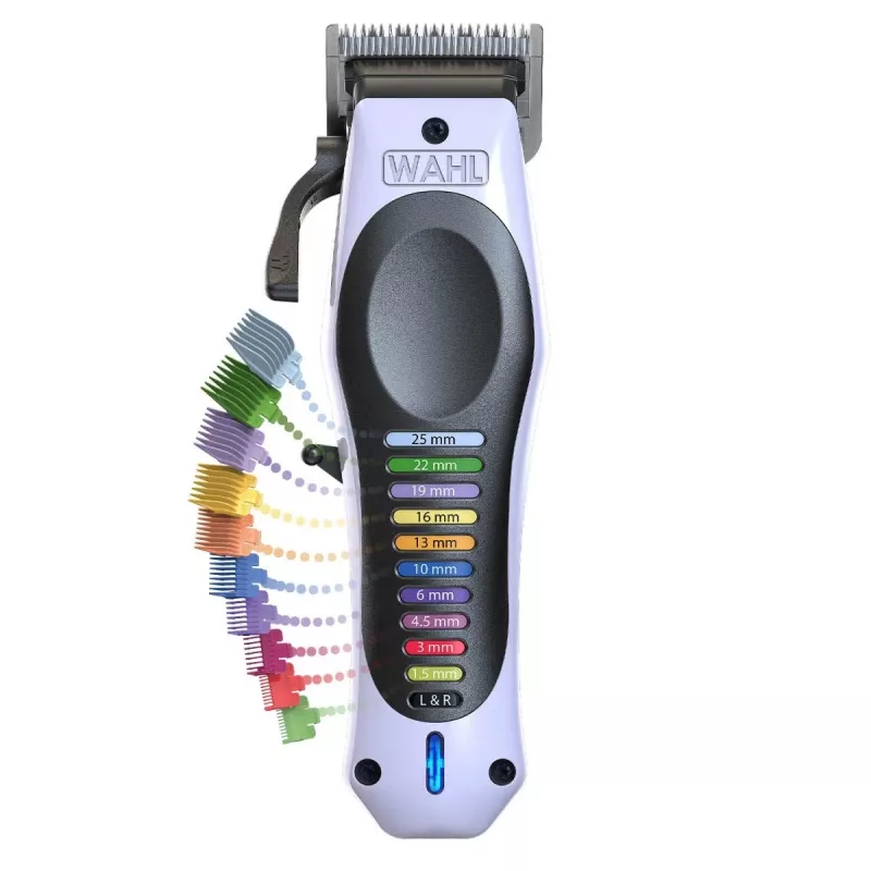 Wahl 3028048 kirpimo mašinėlė plaukams juoda/b alta, 10 Li-Ion