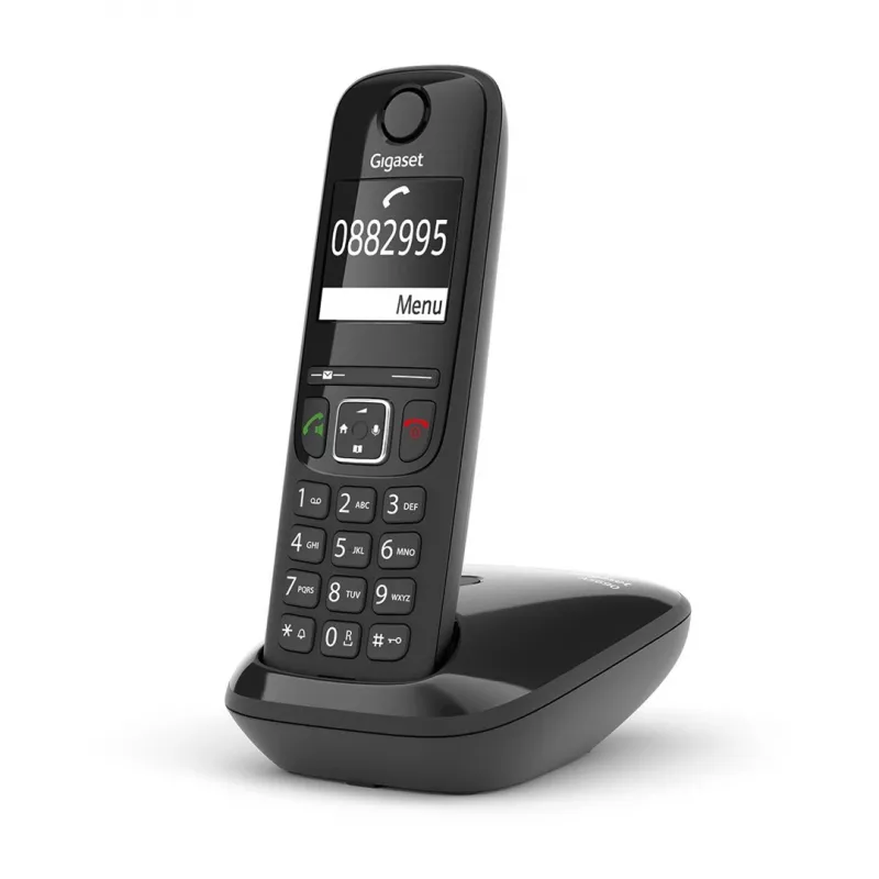 Belaidis DECT telefonas Gigaset AS690, juodas