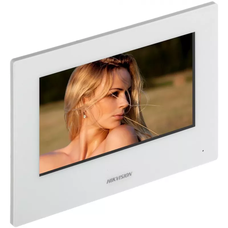 Hikvision Pro Series DS-KH6320-WTE2-W vaizdo domofono sistema 17,8 cm (7 inch) balta
