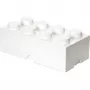 LEGO Storage Brick 8 White, Baltas laikymo konteineris