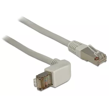 DeLOCK 2 m RJ-45 Cat5e S/FTP Pilka tinklo jungiamasis kabelis
