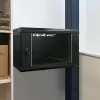 19 colių stelažo spinta QOLTEC 54463 9U 600x500x450 mm metalinis korpusas tinklo įrangai