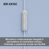 Sony IER-EX15C Ausinės Laidinės Ausinės Garsiakalbis USB Type-C Juodos