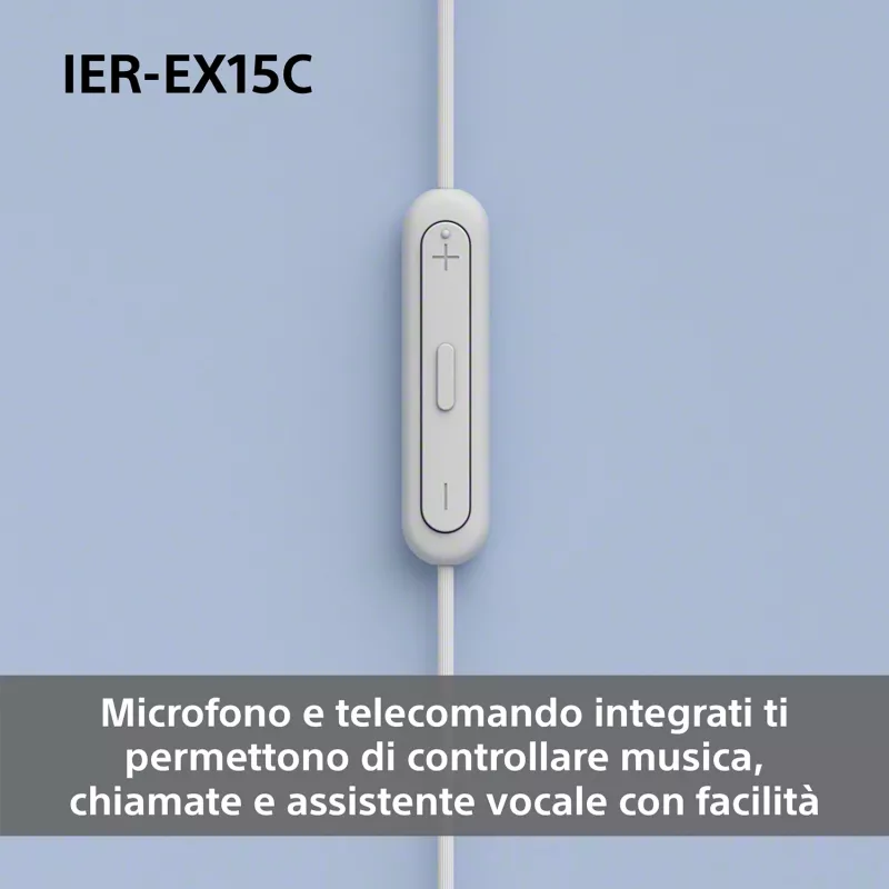 Sony IER-EX15C Ausinės Laidinės Ausinės Garsiakalbis USB Type-C Juodos
