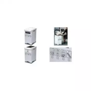 Fellowes R-Kive System šiukšlių dėžė perdirbimui - Pilka - Balta - 300 x 500 x 600 mm (0193201)