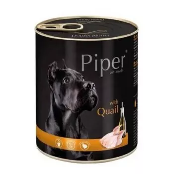 Šlapias šunų ėdalas Dolina Noteci Piper Animals su putpeliomis 800 g, be grūdų, suaugusiems, 78% drėgmės
